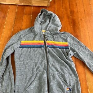 Aviator nation grey hoodie